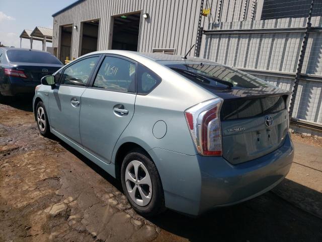 Photo 3 from auction – 2012 TOYOTA PRIUS with VIN JTDKN3DU7C1585330