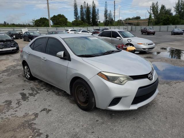 TOYOTA COROLLA L 2014 with VIN 2T1BURHE2EC152103 - Photo from auction
