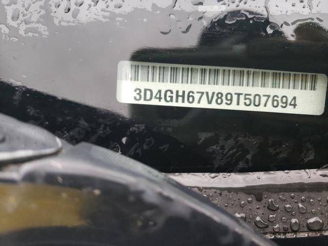 Photo 10 from auction – 2009 DODGE JOURNEY R/ with VIN 3D4GH67V89T507694
