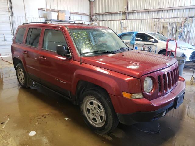 Photo 1 from auction – 2016 JEEP PATRIOT SP with VIN 1C4NJPBA6GD698201