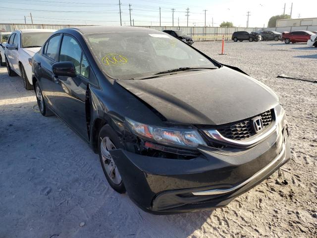 HONDA CIVIC LX 2014 with VIN 19XFB2F58EE062540 - Photo from auction