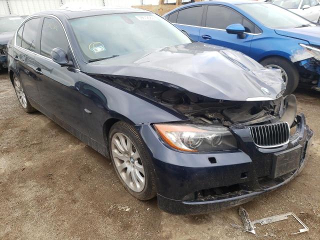BMW 335 I 2007 with VIN WBAVB73557PA88027 - Photo from auction