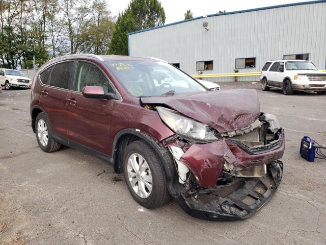 HONDA CR-V EXL 2013 with VIN 5J6RM4H71DL072117 - Photo from auction