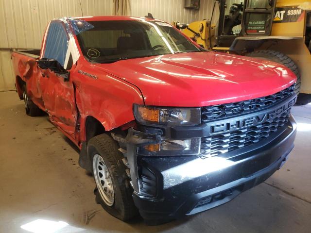CHEVROLET SILVERADO 2021 with VIN 3GCNYAEF4MG158747 - Photo from auction