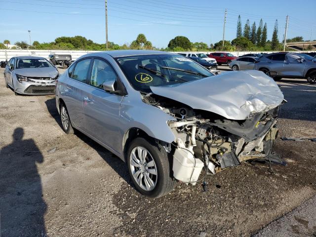 Photo 1 from auction – 2013 NISSAN SENTRA S with VIN 1N4AB7AP8DN907421