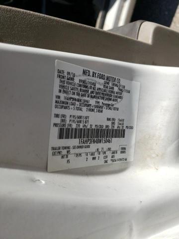 Photo 10 from auction – 2011 FORD FOCUS SE with VIN 1FAHP3FN4BW150461