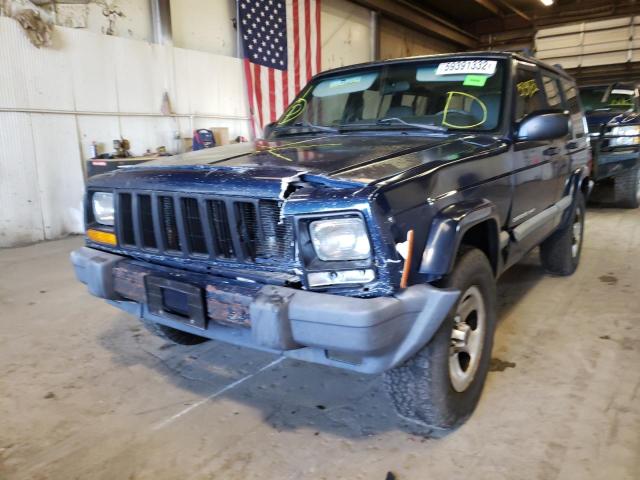 Photo 9 from auction – 2001 JEEP CHEROKEE S with VIN 1J4FF48S41L549717