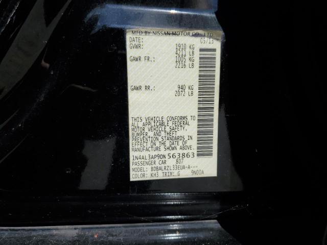 Photo 10 from auction – 2013 NISSAN ALTIMA 2.5 with VIN 1N4AL3AP9DN563863