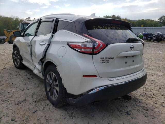 Photo 3 from auction – 2016 NISSAN MURANO S with VIN 5N1AZ2MH3GN154684