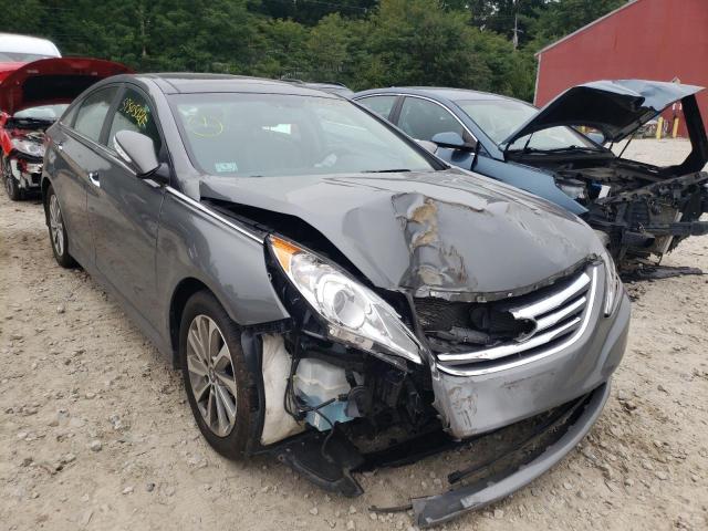 HYUNDAI SONATA SE 2014 with VIN 5NPEC4AC1EH909193 - Photo from auction