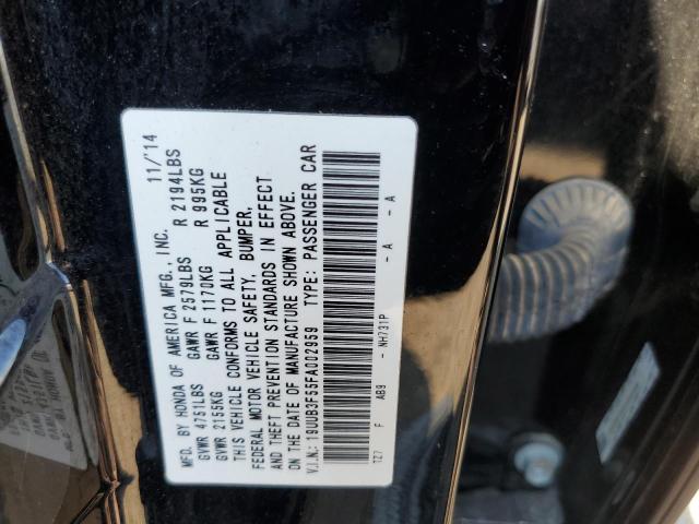 Photo 10 from auction – 2015 ACURA TLX TECH with VIN 19UUB3F55FA002959