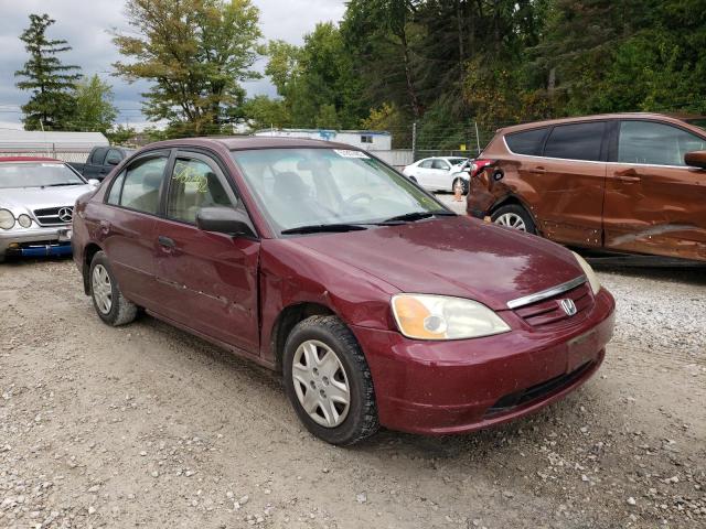 HONDA CIVIC LX 2003 with VIN 1HGES16573L028276 - Photo from auction