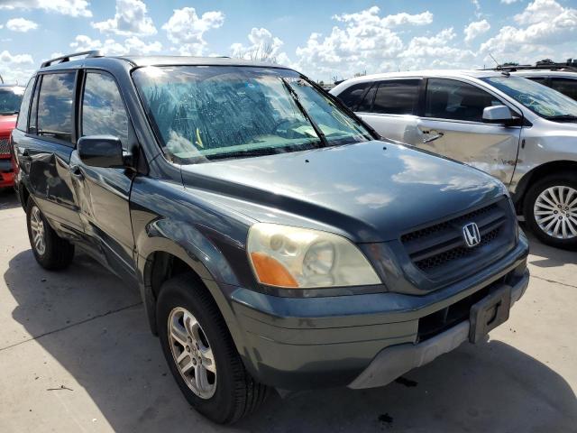 HONDA PILOT EX 2003 with VIN 2HKYF184X3H615581 - Photo from auction