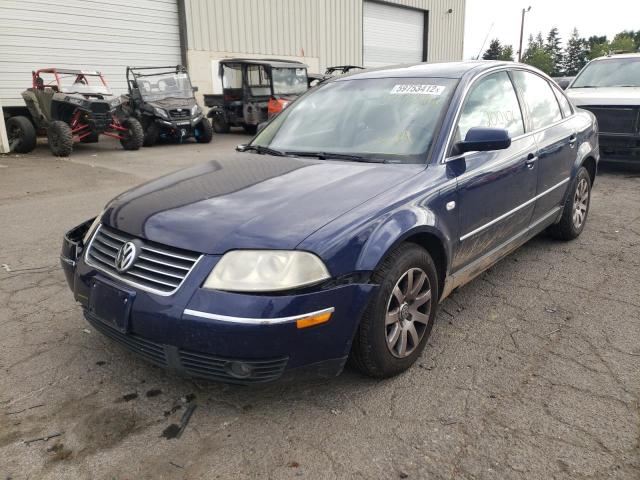 Photo 2 from auction – 2003 VOLKSWAGEN PASSAT GLS with VIN WVWPH63B83P249925