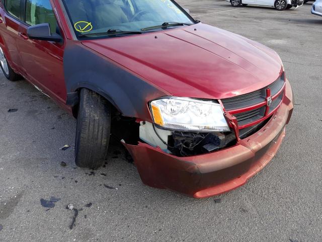 Photo 9 from auction – 2008 DODGE AVENGER SE with VIN 1B3LC46K48N189689