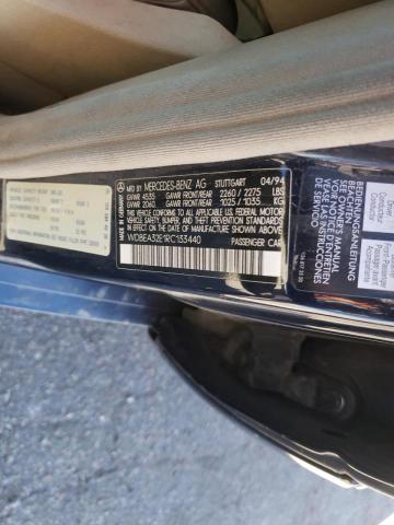 Photo 10 from auction – 1994 MERCEDES-BENZ E 320 with VIN WDBEA32E1RC133440