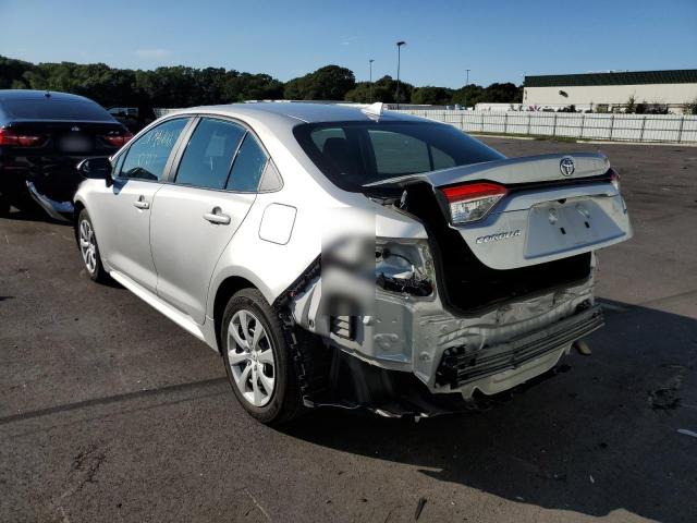 Photo 3 from auction – 2021 TOYOTA COROLLA LE with VIN 5YFEPMAE4MP165290