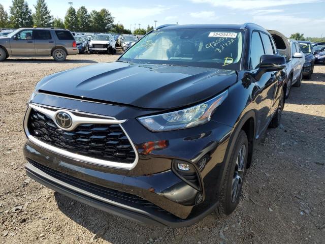 Photo 2 from auction – 2020 TOYOTA HIGHLANDER with VIN 5TDGZRBH2LS016813