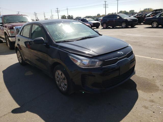 KIA RIO LX 2018 with VIN 3KPA25AB2JE047101 - Photo from auction