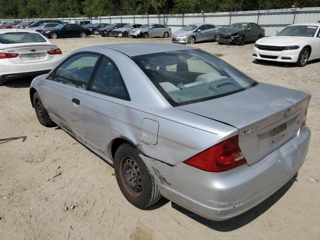 Photo 3 from auction – 2001 HONDA CIVIC LX with VIN 1HGEM22511L109650