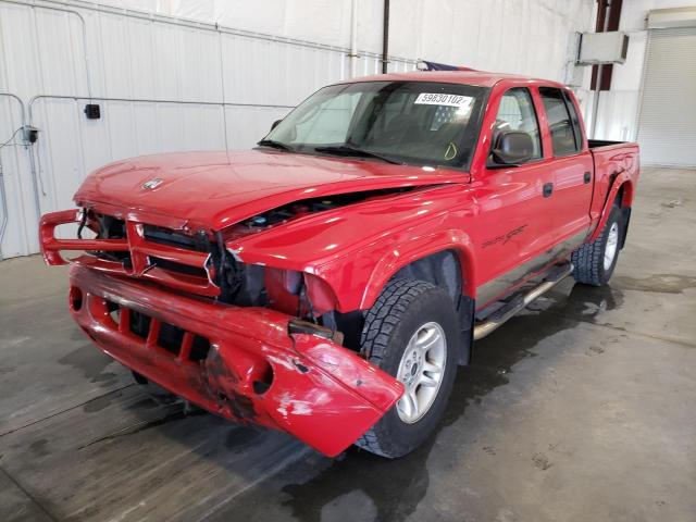 Photo 2 from auction – 2001 DODGE DAKOTA QUA with VIN 1B7GG2AN41S122723