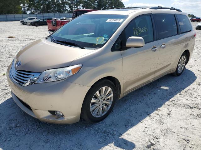 Photo 2 from auction – 2012 TOYOTA SIENNA XLE with VIN 5TDYK3DC9CS259655