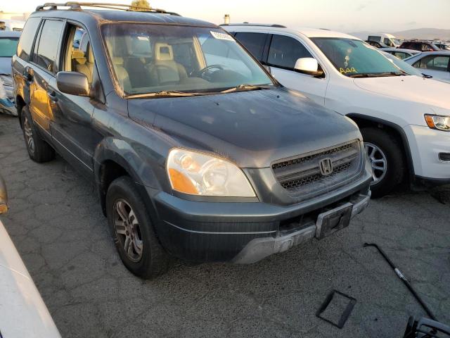 HONDA PILOT EXL 2004 with VIN 2HKYF18714H610202 - Photo from auction