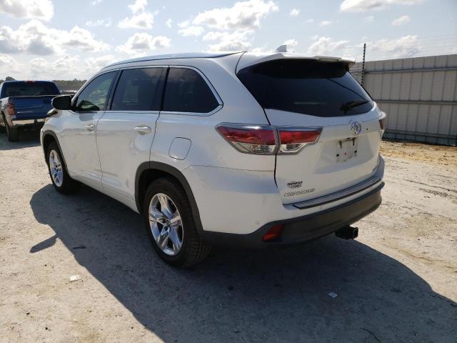 Photo 3 from auction – 2016 TOYOTA HIGHLANDER with VIN 5TDYKRFH3GS139383