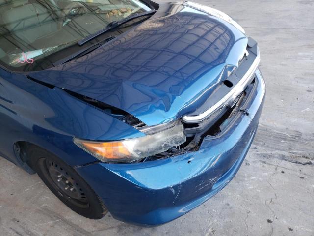 Photo 9 from auction – 2012 HONDA CIVIC LX with VIN 19XFB2F51CE362952
