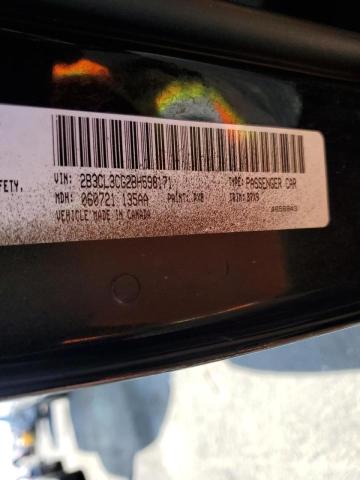 Photo 10 from auction – 2011 DODGE CHARGER with VIN 2B3CL3CG2BH598171
