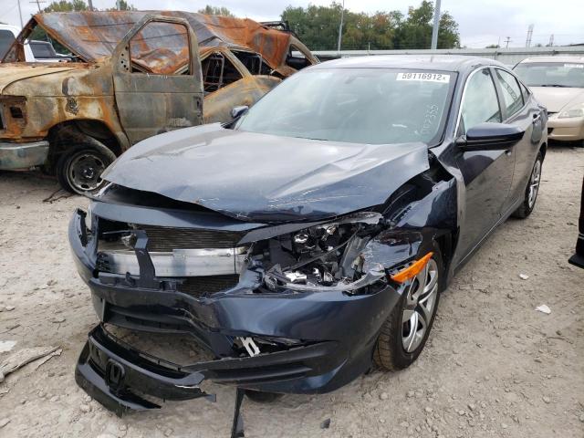 Photo 2 from auction – 2018 HONDA CIVIC LX with VIN 19XFC2F53JE007355