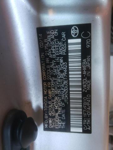 Photo 10 from auction – 2014 TOYOTA PRIUS with VIN JTDKN3DU3E1794423