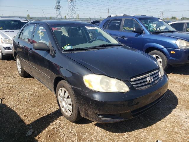 TOYOTA COROLLA CE 2003 with VIN JTDBR32E630027037 - Photo from auction