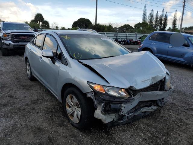 HONDA CIVIC LX 2013 with VIN 19XFB2F52DE088789 - Photo from auction