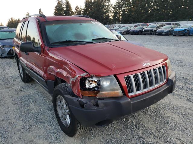 JEEP GRAND CHER 2004 with VIN 1J4GW48SX4C166342 - Photo from auction