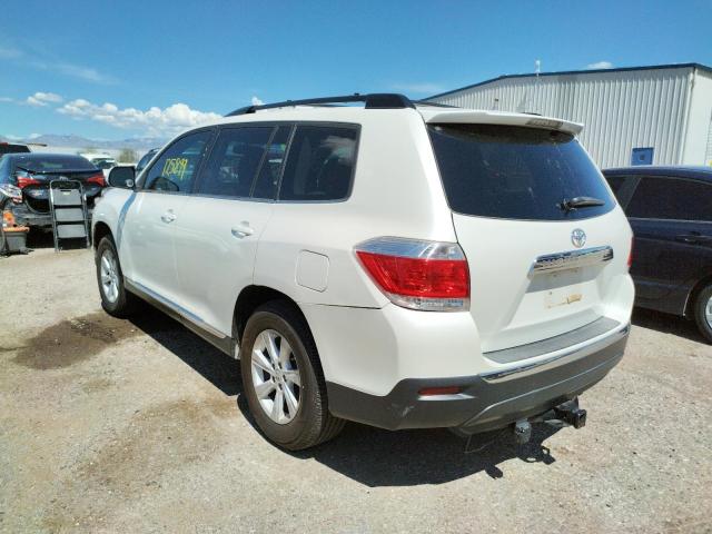 Photo 3 from auction – 2013 TOYOTA HIGHLANDER with VIN 5TDZK3EH2DS129202