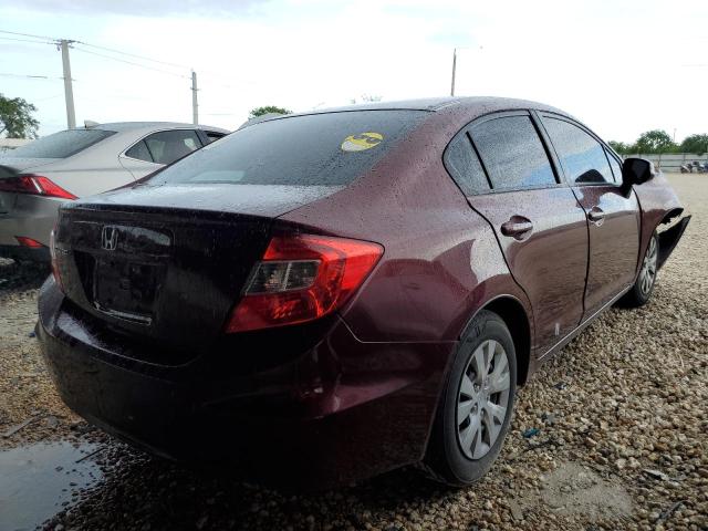 Photo 4 from auction – 2012 HONDA CIVIC LX with VIN 2HGFB2F55CH532087