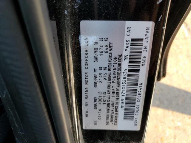Photo 10 from auction – 2016 MAZDA 3 SPORT with VIN JM1BM1T71G1328334