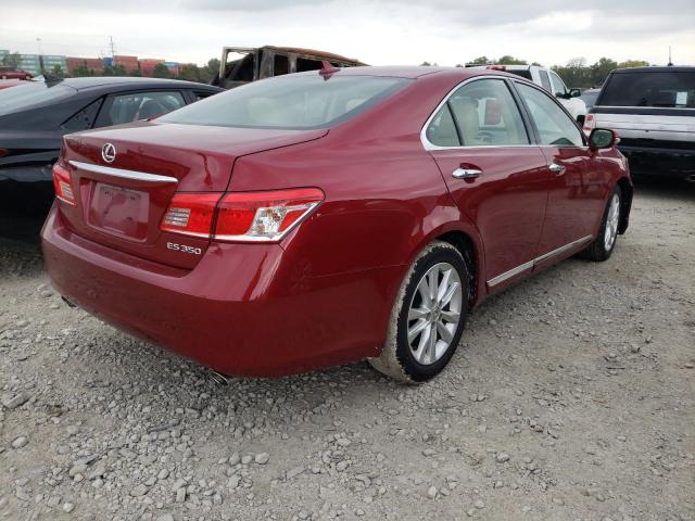 Photo 4 from auction – 2011 LEXUS ES 350 with VIN JTHBK1EG0B2427070