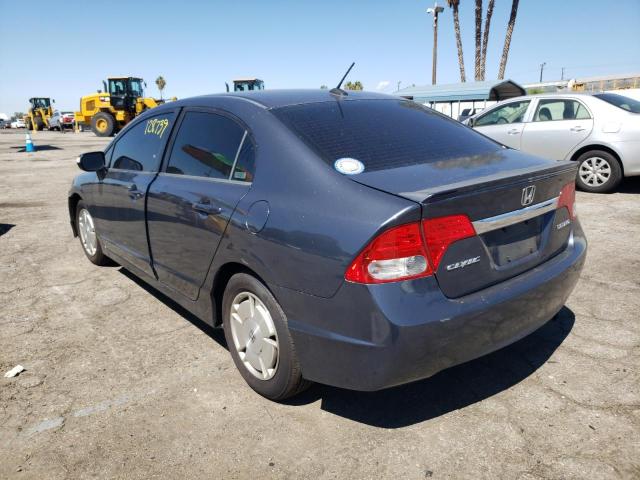 Photo 3 from auction – 2009 HONDA CIVIC HYBR with VIN JHMFA36259S010993