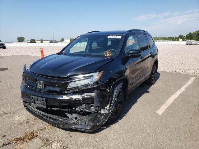 Photo 2 from auction – 2020 HONDA PILOT BLAC with VIN 5FNYF6H70LB002925