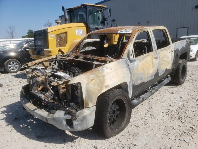 Photo 2 from auction – 2017 CHEVROLET SILVERADO with VIN 3GCUKREC6HG423692