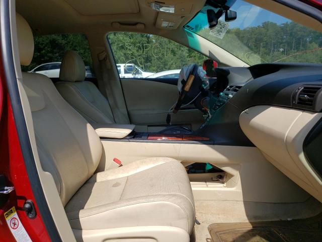 Photo 5 from auction – 2011 LEXUS RX 350 with VIN 2T2BK1BA6BC096784