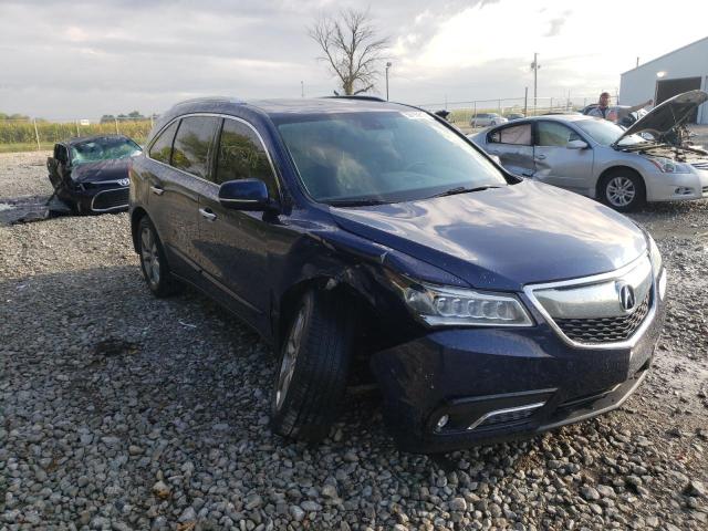 ACURA MDX ADVANC 2015 with VIN 5FRYD4H81FB020825 - Photo from auction
