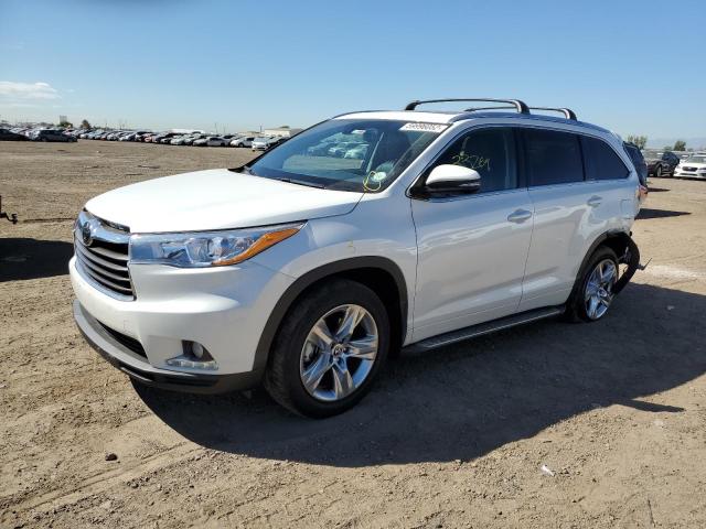 Photo 2 from auction – 2016 TOYOTA HIGHLANDER with VIN 5TDDKRFH0GS248818