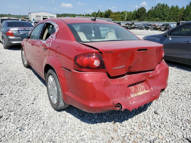 Photo 3 from auction – 2012 DODGE AVENGER SE with VIN 1C3CDZAG2CN327710