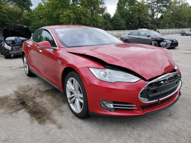TESLA MODEL S 2014 with VIN 5YJSA1H11EFP40657 - Photo from auction