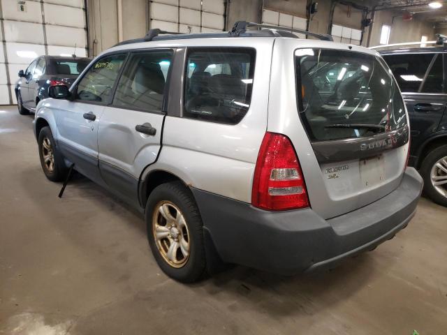 Photo 3 from auction – 2005 SUBARU FORESTER 2 with VIN JF1SG63635H753883