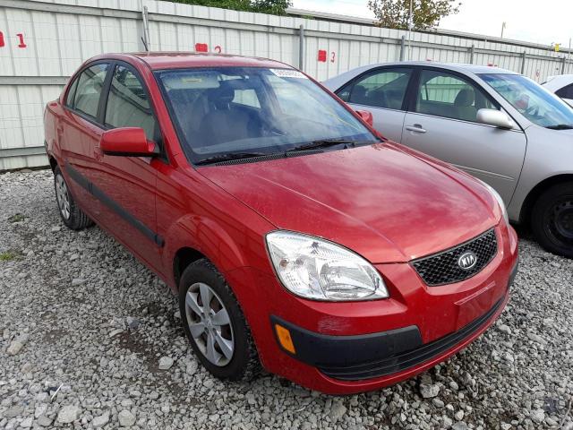 KIA RIO BASE 2009 with VIN KNADE223696584725 - Photo from auction