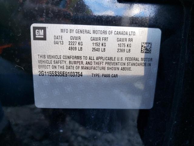Photo 10 from auction – 2014 CHEVROLET IMPALA LTZ with VIN 2G1155S35E9103754